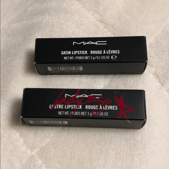 Mac Rare Lipsticks Pink Friday Viva Glam Gaga Nwt